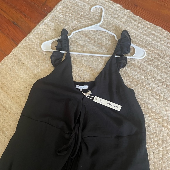 Crescent MIDI dress, from boutique, NWT, size M, sheer - Picture 5 of 7